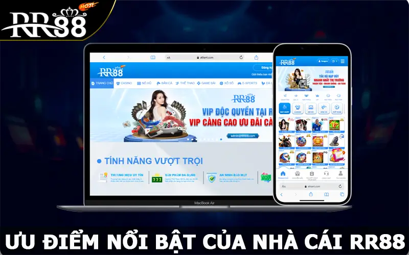 Ưu điểm thu hút hội viên tham gia cá cược tại RR88