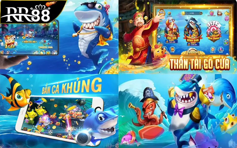 Điểm qua những sản phẩm game bắn cá trực tuyến