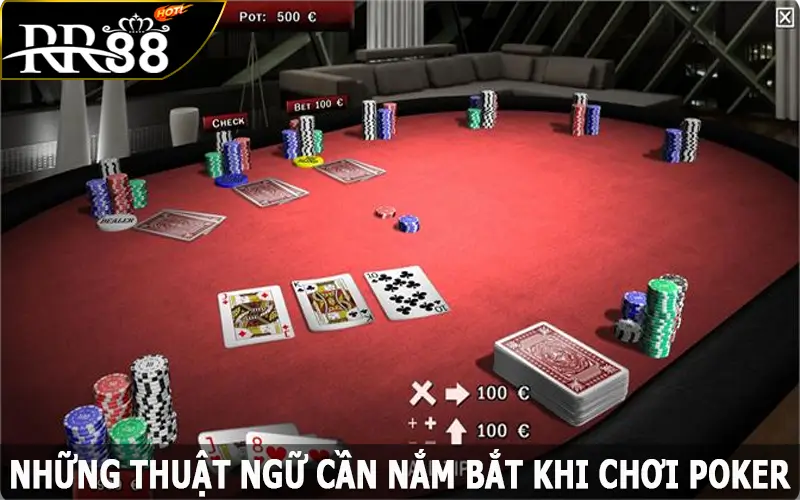 Những thuật ngữ cần nắm bắt khi chơi Poker trực tuyến RR88