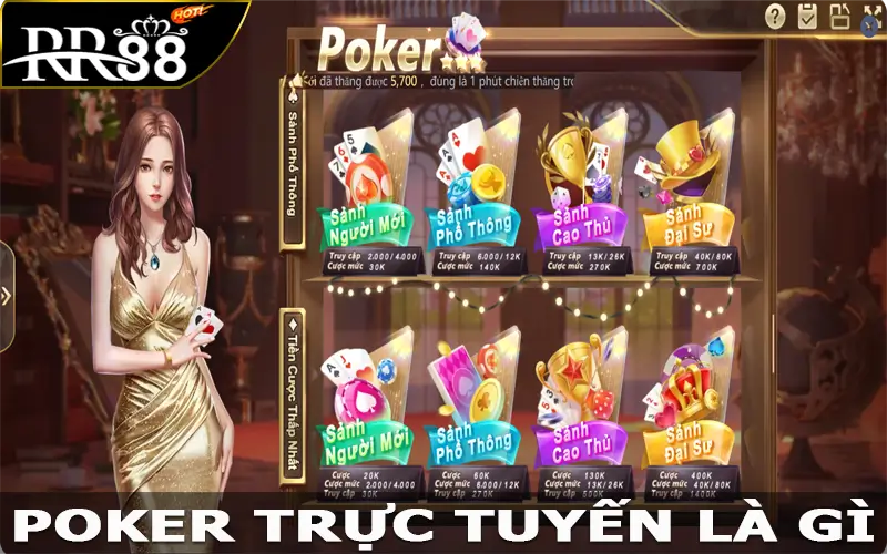 Poker trực tuyến RR88 là gì?