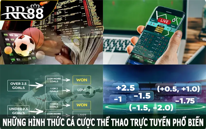 Top 4 hình thức cá cược thể thao trực tuyến phổ biến