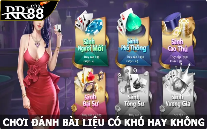 Chơi đánh bài liệu có khó hay không?