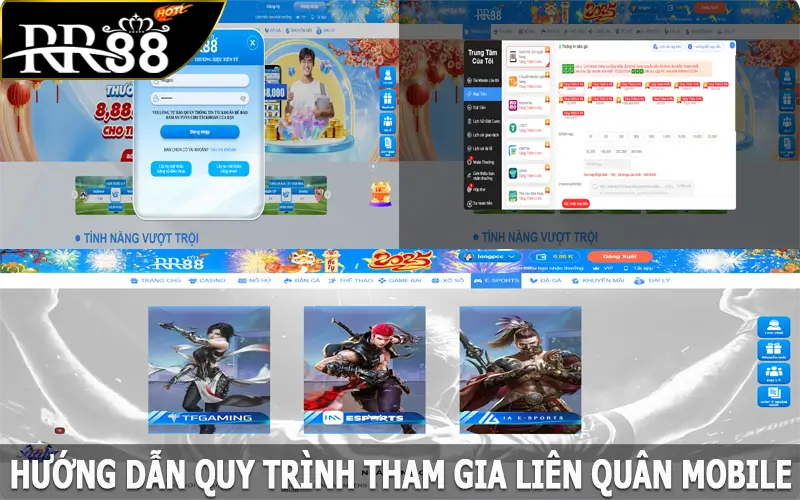 Hướng dẫn quy trình tham gia liên quân Mobile dễ hiểu