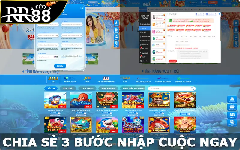 Chia sẻ 3 bước nhập cuộc ngay vào game cực nhanh